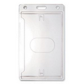 Economy Clear Rigid Plastic Badge Holders, 2.13" x 3.38"